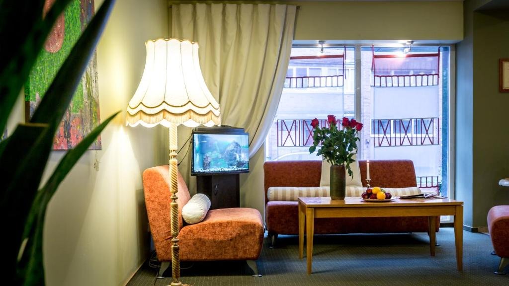 ARIBĖ Hotel Klaipėda - reception lounge